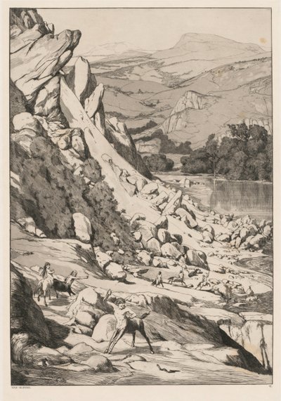Frana Opus IV, 6, 1881 da Max Klinger