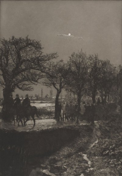 Giornate di marzo III, da Drammi Opus IX da Max Klinger