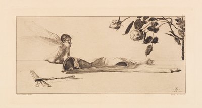 Opus VI, da Parafrasi sul ritrovamento di un guanto, 1881 da Max Klinger