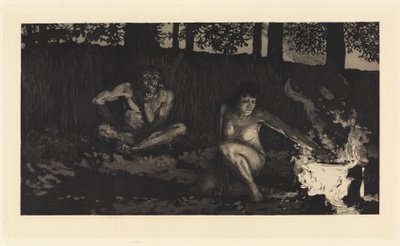 Prefazione II (Una vita, Opus VIII, tavola 2) da Max Klinger