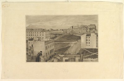 Veduta dalla finestra dello studio dell