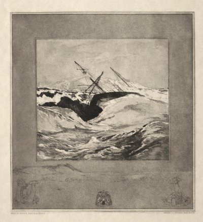 Vom Tode I, (Opus II, 1889) n. 3 da Max Klinger