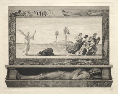 Vom Tode I, Opus II, 1889 No. 10 da Max Klinger