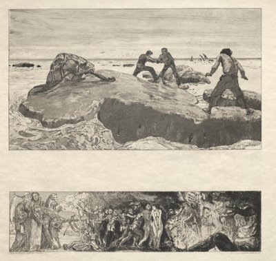 Vom Tode I, Opus II, 1889 No. 2 da Max Klinger