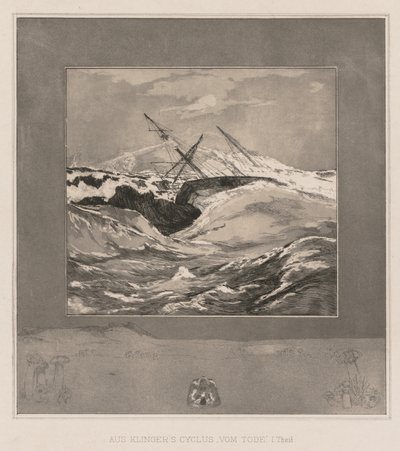 Vom Tode I Opus II, 1889, No. 3 da Max Klinger