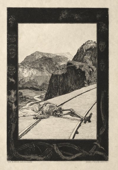 Vom Tode I, Opus II, No. 8 da Max Klinger