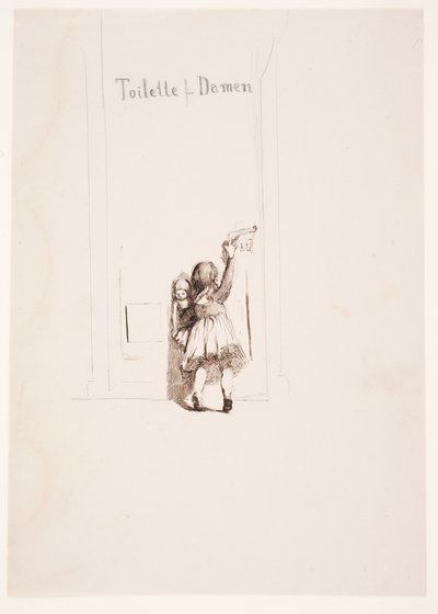 "Weg der Befleckung" - "Toilette per signore" da Max Klinger