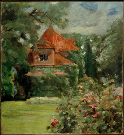 Vecchia casa ad Amburgo da Max Liebermann