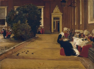 Ragazza orfana di Amsterdam (Studio) da Max Liebermann