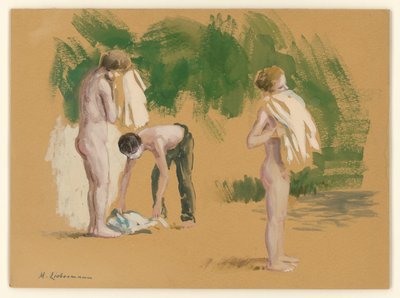 Badende Knaben da Max Liebermann