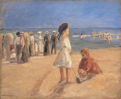 Vita da spiaggia, 1916 da Max Liebermann