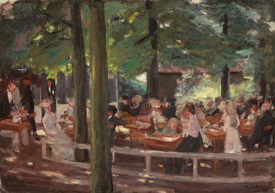 Birreria a Laren, studio da Max Liebermann