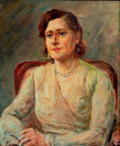Ritratto di Lydia Petrowa da Max Liebermann