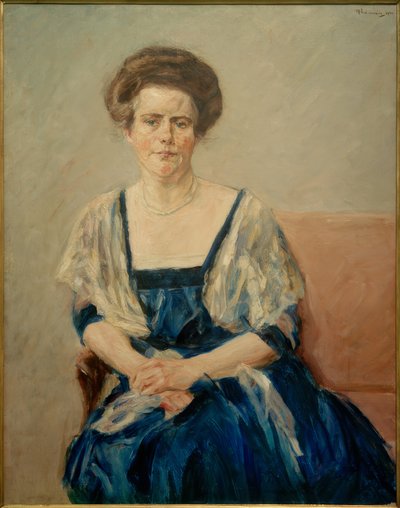 Ritratto di Maria Newman da Max Liebermann
