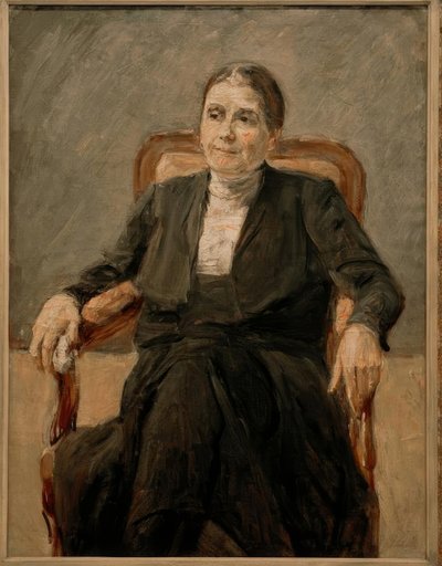 Ritratto di Martha Liebermann da Max Liebermann
