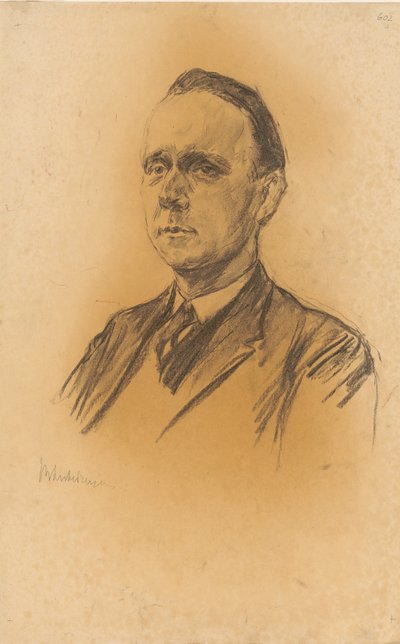 Ritratto del professor Werner Jäger da Max Liebermann