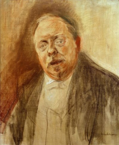 Studio di ritratto del barone Alfred von Berger da Max Liebermann