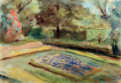 Vista sulla terrazza dei fiori verso nord-est da Max Liebermann
