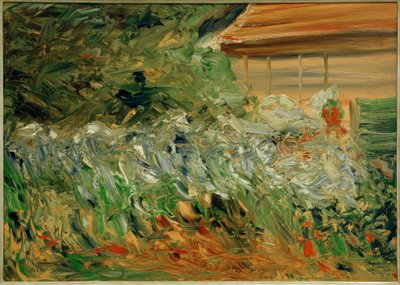 Piante fiorite alla casetta del giardiniere da Max Liebermann