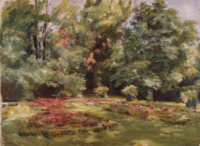 Terrazza dei fiori nel giardino di Wannsee. 1924 da Max Liebermann