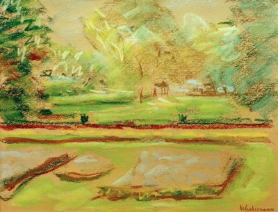Terrazza dei fiori verso nord-est da Max Liebermann