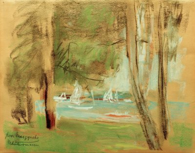 Barche sul Wannsee da Max Liebermann