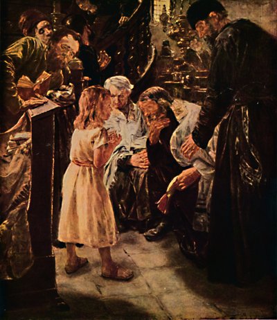 Cristo nel Tempio, 1879 da Max Liebermann