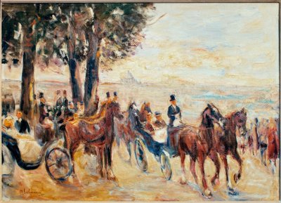 Corso sul Monte Pincio da Max Liebermann