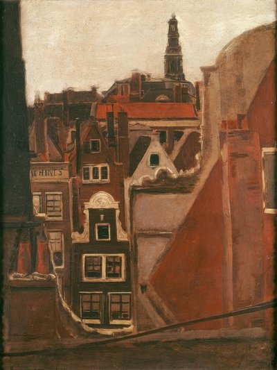 Tetti di Amsterdam da Max Liebermann