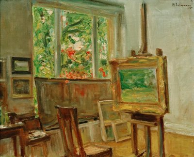 Lo studio a Wannsee da Max Liebermann