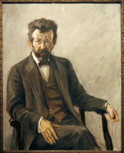Il poeta Richard Dehmel da Max Liebermann