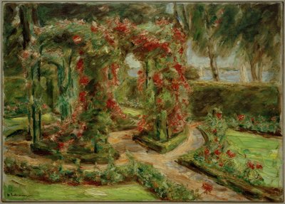 Il giardino delle rose a Wannsee da Max Liebermann