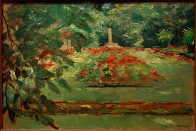 La terrazza dei fiori nel giardino di Wannsee verso nord da Max Liebermann