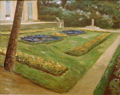 La terrazza dei fiori nel giardino di Wannsee verso nord-ovest da Max Liebermann