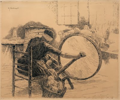 La filatrice da Max Liebermann