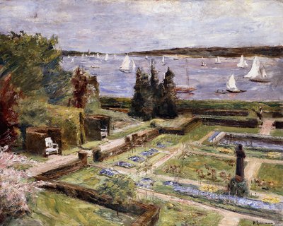 Giardino della famiglia Arnhold sul fiume Wansee da Max Liebermann