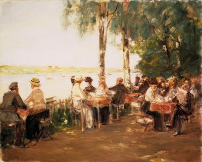 Ristorante sul giardino vicino all