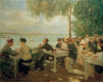 Ristorante da giardino sull