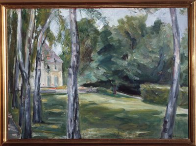 Casa in un giardino da Max Liebermann