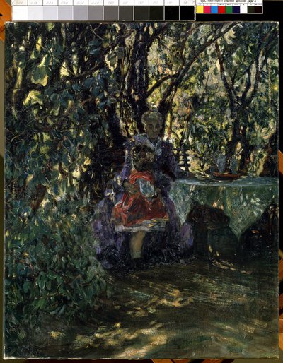 Giardino nella villa di Wannsee a Berlino da Max Liebermann