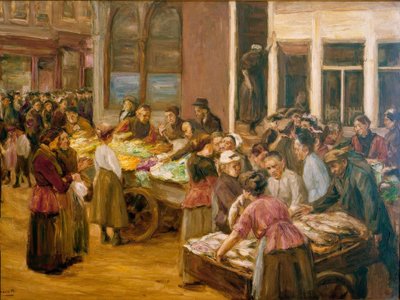 Ghetto ebraico ad Amsterdam da Max Liebermann