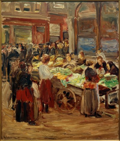 Quartiere ebraico di Amsterdam - Mercato delle verdure da Max Liebermann