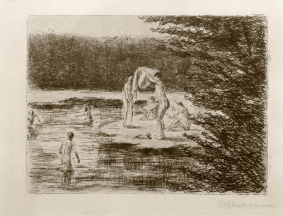 Max Liebermann, Ragazzi che fanno il bagno da Max Liebermann