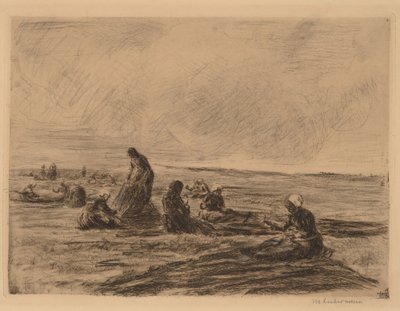 Riparando le reti da Max Liebermann