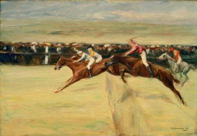 Corsa di cavalli alle Cascine da Max Liebermann