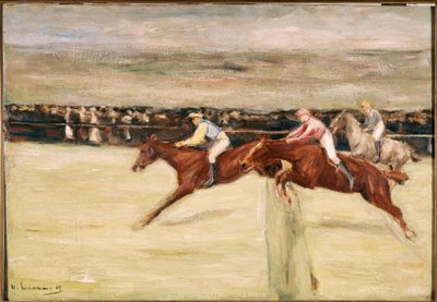 Corsa di cavalli alle Cascine da Max Liebermann