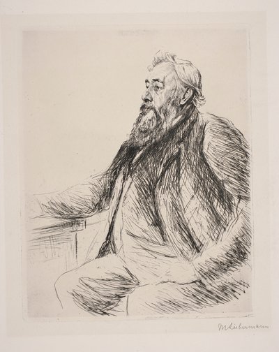 Ritratto di Brinckmann da Max Liebermann