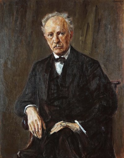 Ritratto del compositore Richard Georg Strauss da Max Liebermann