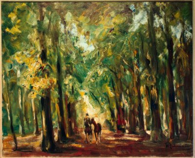 Cavaliere nel Tiergarten da Max Liebermann