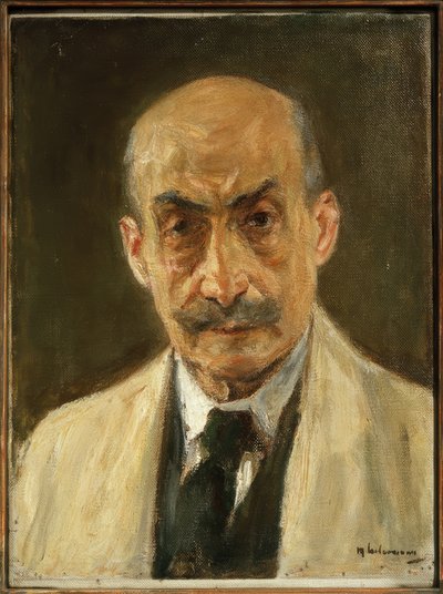 Autoritratto (busto con camice da pittore) da Max Liebermann